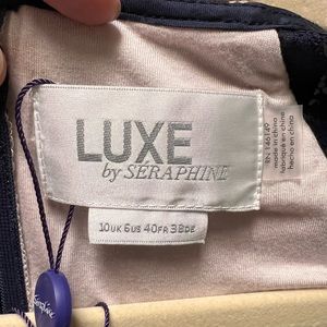 LUXE LACE MATERNITY & NURSING DRESS